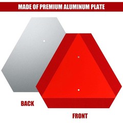 Slow Moving Vehicle Safety Sign,Slow Moving Vehicle Triangle Sign,Aluminum Grade