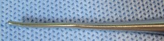 Aesculap OL165R Freer Elevator 7-1/4″ (185 mm) Sharp/Blunt Curved Double Ended