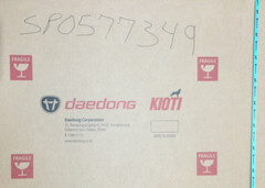 KIOTI TRACTOR PARTS REAR CAB GLASS WINDOW W/ DEFROSTER TD26-0528A