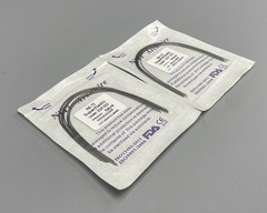 Dental Orthodontic Arch Wire Super Elastic Niti Round Rectangular Natural Form