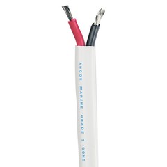 Ancor Standard Duplex Cable – Flat 16/2 AWG – 2 x 1mm&sup2; Red/Black -Sold by