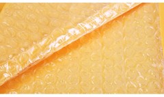 100#7 14.25×20 Kraft Paper Bubble Padded Envelopes Mailers Case 12.5×19, Gold