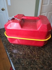 Vintage 1988 Blitz 2.5 Gallon Spare Fuel Tank Gas Can GUC