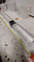Plastic Scintillator, offcut, EJ200, for gamma radiation probe