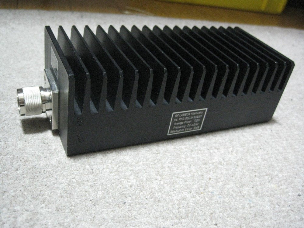 RF-LAMBDA dc-4GHz 30dB 100W Coaxial Attenuator (RFS100G4A30NMF)