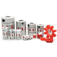 D65mm L90mm Broe 10/11/12-38MM CNC Flexible Plum Coupling Shaft Coupler Connect