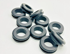 Rubber Grommets 5/8″ ID x 7/8″ OD Fits 1/8″ Panel (10 Pieces)