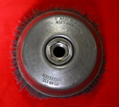 Osborn 6″ Abrasive Cup Brush 32138 6000 RPM 5/8-11 Wire Wheel Wood Metal Sanding