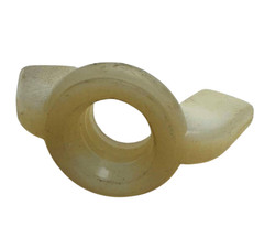 (Pack of 5) White 1/2″-13 Nylon Plastic Wing Nuts, 94924A800 **Free Shipping**