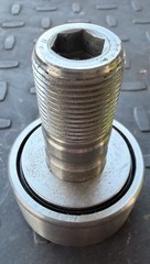 KR 47 PP A Cam Follower Track Roller 47mm Concentric Stud Hex Socket Steel