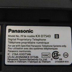 Panasonic KX-DT543-B Black Digital Phone 3-Line Backlit LCD 24 Buttons KX-DT543