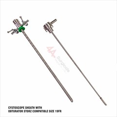 4A Cystoscope Sheath with Obturator Storz Compatible Size 19Fr