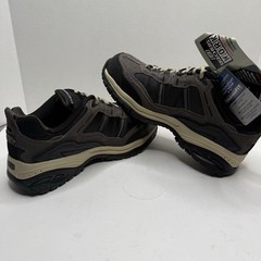 Skechers Work Soft Stride Grinnel Comp Toe Wide Men’s 8.5 Brown Black New