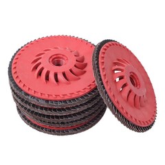 4-1/2 x 7/8″ Flap Sanding Disc 80 Grits Type 29 Ceramic Grinding Wheel (10 Pack)