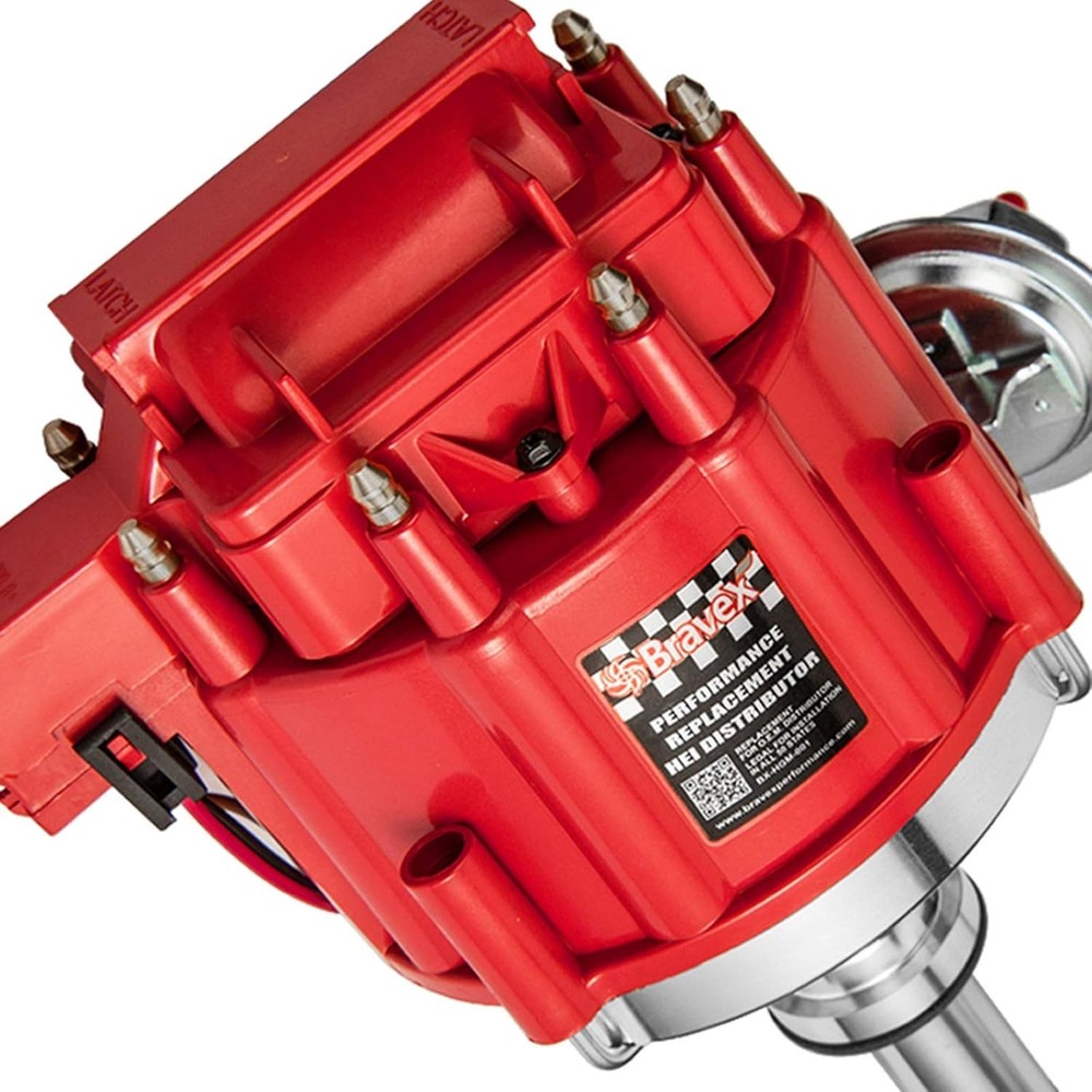 STEINBRÜCKE High Performance Red Cap HEI Distributor for Chevy Gm SBC 283 305 30