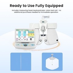 Optical Digital Automatic Phoropter CE Approved Auto Refractometer