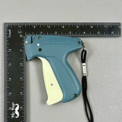 Vintage Dennison Tag Tagging Gun USA Blue 4×4.5″