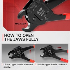 iCrimp 1/2-inch Angle Head PEX Crimping Tool – Ergonomic Design for Tight Spaces