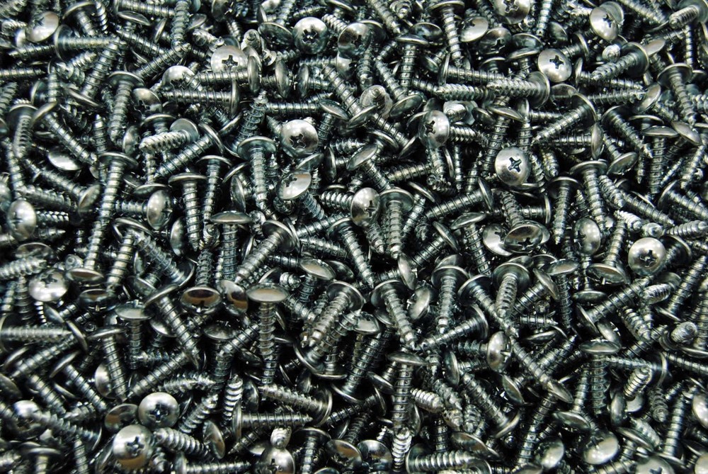 (1100) Phillips Truss Head #10 x 3/4 Sheet Metal Screws A SMS