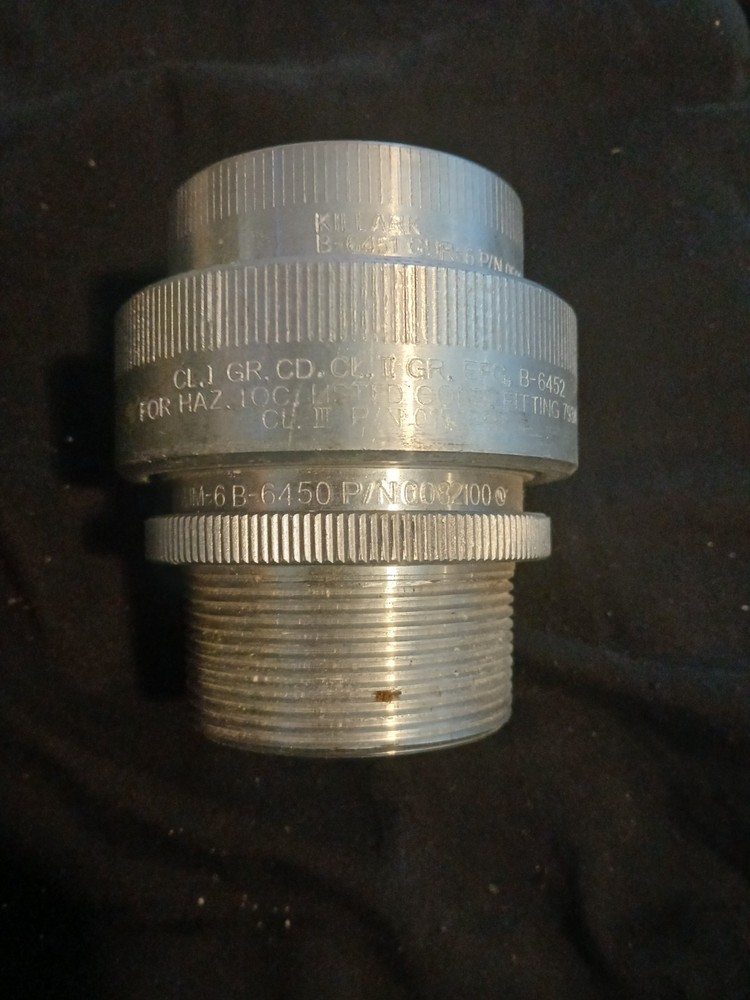 New Killark GUM-6 Male to Female 2″ Conduit Fitting