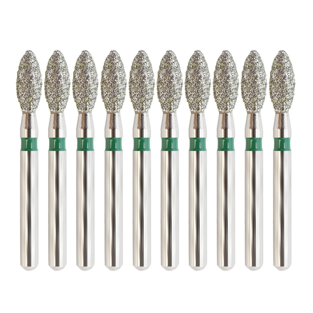 Dental Diamond Burs FG Pointed Football Diamonds Burr Friction Grip Bur 368/023C