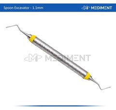 New 5 X DENTAL SPOON EXCAVATOR RESTORATIVE INSTRUMENTS SPOON EXCAVATORS