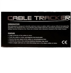 Classic RJ11 Line Finder Cable Wire Tone Generator Probe Tracer Tracker Tester