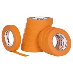 10 Pack 1″ inch x 60yd STIKK Orange Painters Tape 14 Day Easy Removal Trim Edge