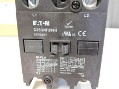 NEW EATON C25GNF290H DEFINITE PURPOSE CONTACTOR 90 AMP 600 VOLT 277V Coil 2 Pole