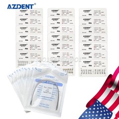 U46917 AZDENT Dental Orthodontic Arch WiresBrackets Braces Mini RothMBT G1N