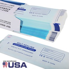 4000 3.5″ x 10″ Self Sealing Dental Sterilization Pouches Medical Autoclave Bags
