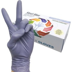 Purple Nitrile Gloves, 12″ Length, Latex Free, Hypoallergenic 50 PCS