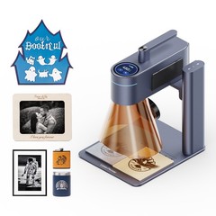 LaserPecker LP4 Portable IR/Diode Laser Engraver Machine Metal Acrylic Wood DIY