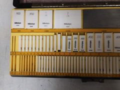 Mitutoyo Ceramic Gage Block Set – 81 pcs. – Grade 2 English, Rectangular – QD19