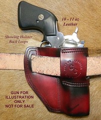 Gary C’s Avenger OWB Left Hand “XH” Holster RUGER NM Blackhawk 3-3/4″ Leather