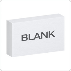 Index Cards 3×5 Blank White Notecards 500 Ct Flashcards School Study Bulk