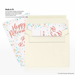 LUXPaper A2 Invitation Envelopes | 4 3/8″ x 5 3/4″ | Natural | 70lb. Text | 1,00