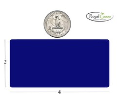 Royal Green Color Code Labels 100Mm X 51Mm Name Stickers 4X2 On A Roll In Light