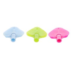 Releaf RLF10096 Ivory ReLeaf HVE Saliva Ejector Mini Leaves 100/Pk