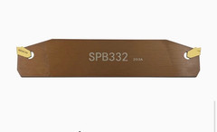 10Pcs SP300 Grooving Cut-Off Carbide Inserts with SPB32-3 Blade Slotting Tool