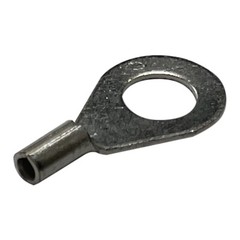 (200) Non-Insulated 22-18 Gauge 1/4″ Ring Terminal Uninsulated Wire Connector