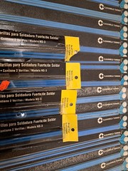 Large lot of Nickel Silver Brazing / Welding Rods