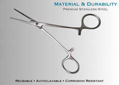 5.5″ Kelly Hemostat Straight Stainless Steel Locking Forceps Veterinary Dental