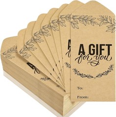 100 Pcs Kraft Money Envelopes for Cash Gift 2.8 x 6.5 Inch Wedding Small Mone…