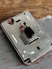 Vintage Gamewell M46-28 Fire Alarm Pull Statio