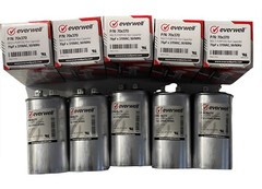 70uf x 370 VAC MULTI-PURPOSE RUN CAPACITOR, 50/60Hz ±5 % OF TOLERANCE 5 PCS.