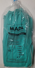 MAPA Nitrile Gloves Size 11 A-10 StanSolv Pack of 12 Pair