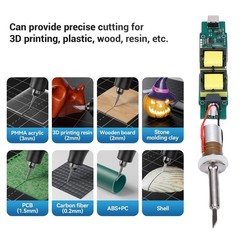 40KHz Ultrasonic Cutter Transducer With Driver High Efficiency For 3D Printing