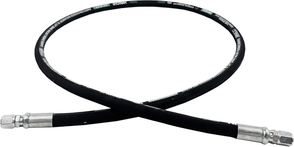 Hydraulic Hose Swivel Assembly 1/2” with Female JIC X45° , 60IN, 3988PSI