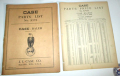 Case 14″x18″ 17″x22″ Sweep & Belt Power Baling Press Baler Parts Catalog Manual